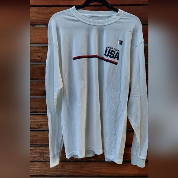 Olympic Team Long Sleeve T-shirt 2012 Team USA Official Licensed Size L - Picture 1 of 6